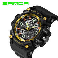 Load image into Gallery viewer, SANDA Sport Watch Men 2018 Clock Male Digital Quartz Wrist Watches Men's Top Brand Luxury Digital-watch Relogio Masculino Saat