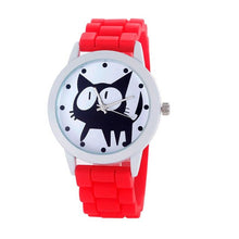 Load image into Gallery viewer, OTOKY Willby Black Cat Watch Silicone Jelly Wrist Watches For Women Girl 161213 Drop Shipping