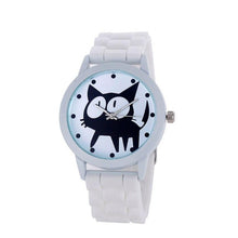 Load image into Gallery viewer, OTOKY Willby Black Cat Watch Silicone Jelly Wrist Watches For Women Girl 161213 Drop Shipping