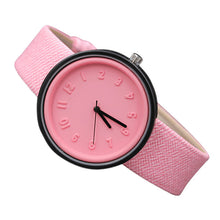 Load image into Gallery viewer, Perfect Gift Unisex Simple Fashion Number Watches Quartz Canvas Belt Wrist Watch Levert Dropship Dec22