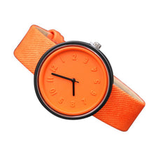 Load image into Gallery viewer, Perfect Gift Unisex Simple Fashion Number Watches Quartz Canvas Belt Wrist Watch Levert Dropship Dec22