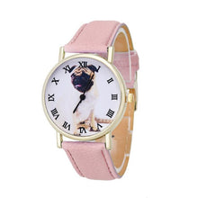 Load image into Gallery viewer, Watch OTOKY Willby Watch Dog Pug Watch Women Girl PU Leather Quartz Wrist Watches 161213 Drop Shipping