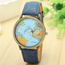 Load image into Gallery viewer, OTOKY Willby Mini World Map Watch Men Women Gift Watches 161213 Drop Shipping