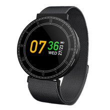 Load image into Gallery viewer, Free Shipping Stainless Steel Touch Screen Smart Watch Sports Fitness Heart Rate Tracker Blood Pressure Smartwatch 80514