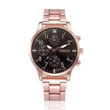 Load image into Gallery viewer, Watch Men Top Brand Crystal Stainless Steel Casual Clock Watches Fashion 2017 Silver Quartz Watches Reloj Hombre 18APR03