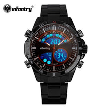 Load image into Gallery viewer, INFANTRY Mens Military Watches Top Brand Luxury Army Sport Watch Men Digital LED Wristwatch erkek kol saati Relogio Masculino