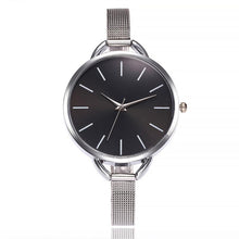 Load image into Gallery viewer, Vansvar Watches Woman Fashion Casual Creative Quartz Wristwatches Stainless Steel Strap Glass Montre Femme Watch 18MAR28
