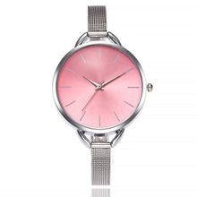 Load image into Gallery viewer, Vansvar Watches Woman Fashion Casual Creative Quartz Wristwatches Stainless Steel Strap Glass Montre Femme Watch 18MAR28