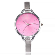 Load image into Gallery viewer, Vansvar Watches Woman Fashion Casual Creative Quartz Wristwatches Stainless Steel Strap Glass Montre Femme Watch 18MAR28