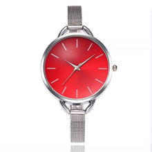 Load image into Gallery viewer, Vansvar Watches Woman Fashion Casual Creative Quartz Wristwatches Stainless Steel Strap Glass Montre Femme Watch 18MAR28