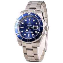 Load image into Gallery viewer, REGINALD Watch Men GMT Rotatable Bezel Sapphire Glass Stainless steel Quartz Watches relogio masculino