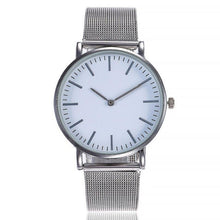 Load image into Gallery viewer, VANSVAR Watch Reloj Mujer Fashion 2018 Gold Watches Women Stainless Steel Marble Strap Women Watch montre femme 18JUL12