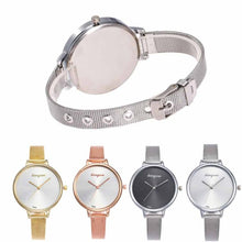 Load image into Gallery viewer, Women Fashion Quartz Wrist Simple Wrist Watch stainless women's watches brand luxury fashion ladies watch clock women Alloy