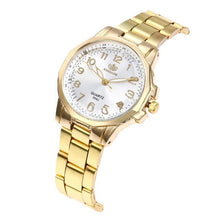 Load image into Gallery viewer, Women Fashion Stainless Steel Band Analog Quartz Round Wrist Watch Watches women's watches famous brand clock women 2018