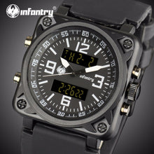 Load image into Gallery viewer, INFANTRY Mens Watches Top Brand Luxury Military Watch Men Aviator Analog Digital Watches for Men Army Square Relogio Masculino