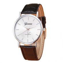 Load image into Gallery viewer, GEMIXI Fashion Watches women luxury brand wristwatches fashionable Retro Design Leather Band Analog Alloy Quartz Wrist Watch
