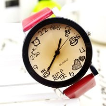 Load image into Gallery viewer, GEMIXI Fashion watches men luxury brand wristwatches fashionable Fuax Leather Strap Round Dial Quartz Wrist Watch men clock