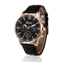 Load image into Gallery viewer, GEMIXI New Brand Relojes Mujer Watches Men Luxury Business Wristwatch Women Leather Quartz Watch Hours Clock Relogio Dignity