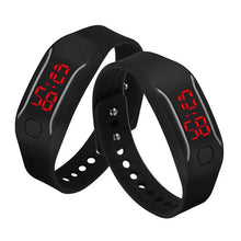 Load image into Gallery viewer, Delicate Mens Womens New Fashion Designer Silicone LED Watch Date Sports Bracelet Digital Wrist Watch DROP SHIPPING J18W30 HY