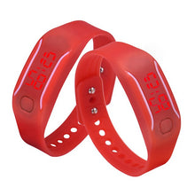 Load image into Gallery viewer, Delicate Mens Womens New Fashion Designer Silicone LED Watch Date Sports Bracelet Digital Wrist Watch DROP SHIPPING J18W30 HY
