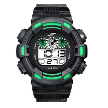 Load image into Gallery viewer, Mens LED Digital Date Alarm Waterproof Rubber Sports Army Watch Wristwatch Relogio Masculino Erkek Kol Saati Watch Men