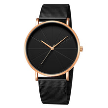Load image into Gallery viewer, Men's Watches Fashion 2018 Stainless Steel Quartz Wristwatch Military Simple reloj hombre Watch Men Clock 18OCT19