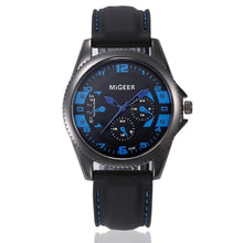 Load image into Gallery viewer, Men Fashion Silicone strap Sport Cool Quartz Hours Wrist Analog Watch men's watches analog quartz male watches luxury Silicone