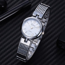 Load image into Gallery viewer, Rose Gold Plated Women's Elegant Rhinestone Bracelet Quartz Watch Fashion Ladies Dress Watches women's watches analogic Top