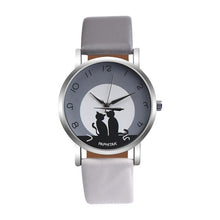 Load image into Gallery viewer, OTOKY Women Watches Cute Cat Faux Leather Strap Relojes mujeres Analog Quartz Watch relogios Wristwatches Dropshipping Feb09