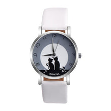 Load image into Gallery viewer, OTOKY Women Watches Cute Cat Faux Leather Strap Relojes mujeres Analog Quartz Watch relogios Wristwatches Dropshipping Feb09