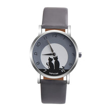 Load image into Gallery viewer, OTOKY Women Watches Cute Cat Faux Leather Strap Relojes mujeres Analog Quartz Watch relogios Wristwatches Dropshipping Feb09