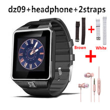 Load image into Gallery viewer, DZ09 Smartwatch Phone Call Sport Relogio 2G GSM TF SIM Card Smart Watch Phone DZ 09 Bluetooth Smart Watch 2018 For Android