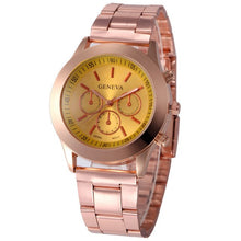 Load image into Gallery viewer, Hot sale Luxury Quartz Bracelet Watch Womens Stainless Steel Strap Dress Wristwatch Casual Unisex Watches
