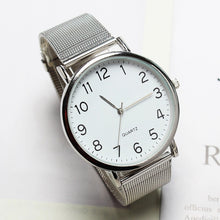 Load image into Gallery viewer, Men's Watches Unisex Simple Business Quartz Wristwatch Stainless Steel Fashion reloj hombre Watch Men Clock 18OCT19