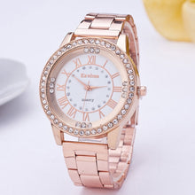 Load image into Gallery viewer, 2019 Fashion Luxury Women Watches Crystal Rhinestone Stainless Steel Quartz Wrist Watch Relogio Feminino Saat Montre Femme Gift