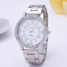 Load image into Gallery viewer, 2019 Fashion Luxury Women Watches Crystal Rhinestone Stainless Steel Quartz Wrist Watch Relogio Feminino Saat Montre Femme Gift
