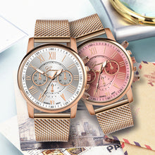 Load image into Gallery viewer, Aocad Dropshipping Stainless mickey mouse watches Women Ladies clock Leather Geneva Quartz Wristwatches girl gift Kids Children