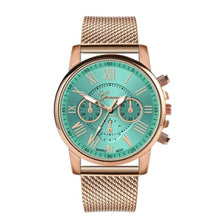Load image into Gallery viewer, Aocad Dropshipping Stainless mickey mouse watches Women Ladies clock Leather Geneva Quartz Wristwatches girl gift Kids Children