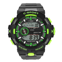 Load image into Gallery viewer, Mens Watches Top Brand Luxury Military Watches LED Digital analog Quartz Watch Men Sports Watches Waterproof Relogio Masculino