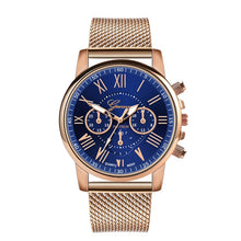 Load image into Gallery viewer, 2018 New Fashion Faux Chronograph Plated Classic Geneva Quartz Ladies Watch Women Crystals Wristwatches Relogio Feminino Gift