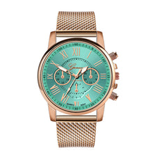 Load image into Gallery viewer, 2018 New Fashion Faux Chronograph Plated Classic Geneva Quartz Ladies Watch Women Crystals Wristwatches Relogio Feminino Gift