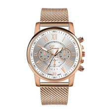 Load image into Gallery viewer, 2018 New Fashion Faux Chronograph Plated Classic Geneva Quartz Ladies Watch Women Crystals Wristwatches Relogio Feminino Gift