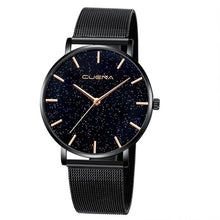 Load image into Gallery viewer, Susenstone Ladies Watch Starry Sky Diamond Dial Women Bracelet Watches Magnetic Stainless wrist watches for women Silicone
