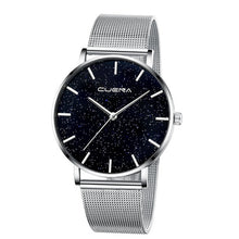 Load image into Gallery viewer, Susenstone Ladies Watch Starry Sky Diamond Dial Women Bracelet Watches Magnetic Stainless wrist watches for women Silicone