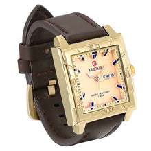 Load image into Gallery viewer, LANCARDO Men Watches 2018 Top Selling Fashion Male Clock Gold Square Quartz Watch Men Business Wristwatch Saat Erkekler Relogio