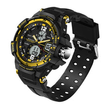 Load image into Gallery viewer, SANDA 742 Sports Men's Watches G style Waterproof LED Quartz Sport Military Watch S Shock Male Clock relogios masculino 2019