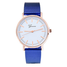 Load image into Gallery viewer, 2019 Fashion Brand Watches ladies GENEVA Women Classic Quartz Silica Gel Wrist Watch Bracelet Watches With Crystals Clocks