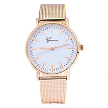 Load image into Gallery viewer, 2019 Fashion Brand Watches ladies GENEVA Women Classic Quartz Silica Gel Wrist Watch Bracelet Watches With Crystals Clocks