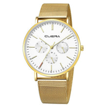 Load image into Gallery viewer, 2019 New Watch Fashion Mens Watch Slim Mesh Steel Waterproof Minimalist Wrist Watches Luxury Watch 22*