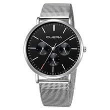Load image into Gallery viewer, 2019 New Watch Fashion Mens Watch Slim Mesh Steel Waterproof Minimalist Wrist Watches Luxury Watch 22*
